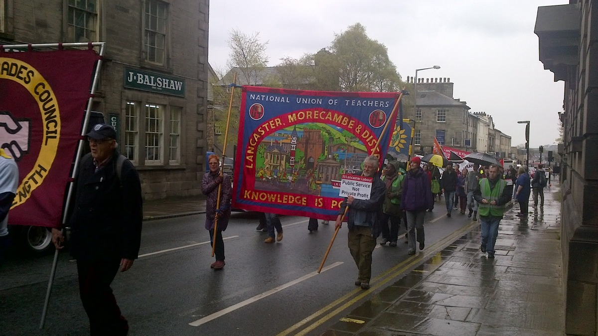 Lancaster May Day march 2015